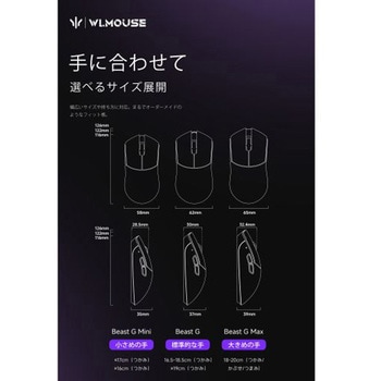 注文コード:03159909,03160076,03160058,03159900,03160469,03160320,03160731 ゲーミングマウス Beast G Max -FEIRENZAI Limited edition- - KIBU