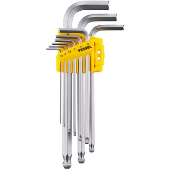 注文コード:03174469 スムーズボール六角レンチ 9本組 - ベッセル