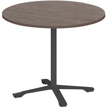 注文コード:03186377 ノットワーク カフェテーブル 十字脚キャスター付 円形 Φ750<配送時組立サービス付> イトーキ