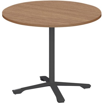 注文コード:03186386 ノットワーク カフェテーブル 十字脚キャスター付 円形 Φ750<配送時組立サービス付> イトーキ