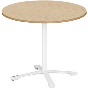 注文コード:03186411 ノットワーク カフェテーブル 十字脚キャスター付 円形 Φ750<配送時組立サービス付> イトーキ