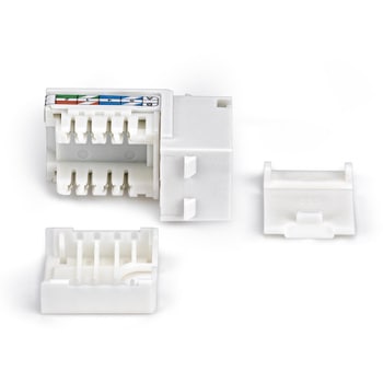 注文コード:03186911 RJ45キーストーンジャック/CAT6対応/24個セット/UTP非シールド/110パンチダウン/LAN配線用 RJ45モジュラージャック - StarTech.com