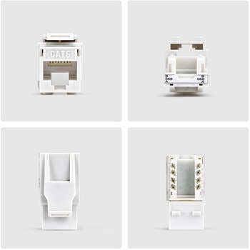 注文コード:03186911 RJ45キーストーンジャック/CAT6対応/24個セット/UTP非シールド/110パンチダウン/LAN配線用 RJ45モジュラージャック - StarTech.com