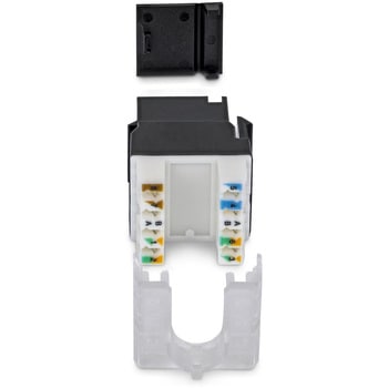注文コード:03186920 RJ45キーストーンジャック/CAT6対応/24個セット/UTP非シールド/110パンチダウン/LAN配線用 RJ45モジュラージャック - StarTech.com
