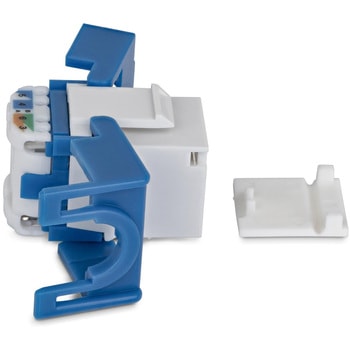 注文コード:03186929 RJ45キーストーンジャック/CAT6対応/24個セット/UTP非シールド/工具不要/180度配線/LAN配線用 RJ45モジュラージャック - StarTech.com