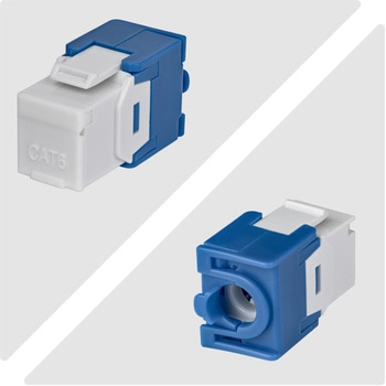 注文コード:03186929 RJ45キーストーンジャック/CAT6対応/24個セット/UTP非シールド/工具不要/180度配線/LAN配線用 RJ45モジュラージャック - StarTech.com