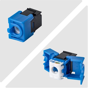 注文コード:03186938 RJ45キーストーンジャック/CAT6対応/24個セット/UTP非シールド/工具不要/180度配線/LAN配線用 RJ45モジュラージャック - StarTech.com