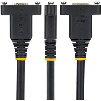注文コード:03187778 HDMI 2.0ケーブル/パネルマウント型/オス - メス パネル取付 延長用/2m/4K60Hz 1440p 144Hz/High Speed HDMI/会議室 AV環境対応 - StarTech.com