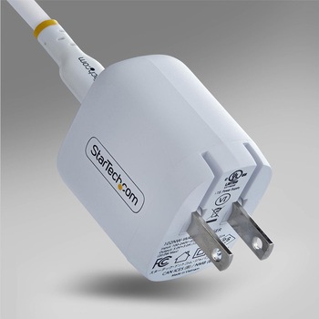 注文コード:03187812 USB充電器/1ポートUSB-C/最大20W/PD対応/急速充電 Type-C 電源アダプター - StarTech.com