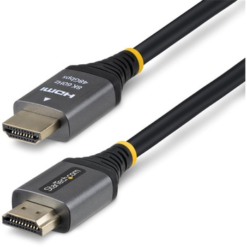 注文コード:03187821 HDMI 2.1ケーブル/30cm/8K60Hz/Ultra High Speed/HDR10+・eARC/オス - オス/ブラック/UHD モニター ディスプレイコード - StarTech.com