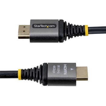 注文コード:03187821 HDMI 2.1ケーブル/30cm/8K60Hz/Ultra High Speed/HDR10+・eARC/オス - オス/ブラック/UHD モニター ディスプレイコード - StarTech.com