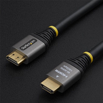 注文コード:03187891 HDMI 2.0ケーブル/1.5m/4K60Hz/Premium High Speed/オス - オス/ブラック/UHD モニター ディスプレイコード - StarTech.com