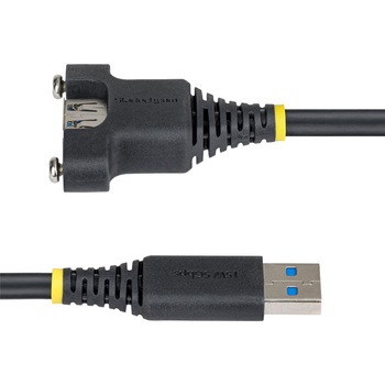 注文コード:03188216 USB 3.0ケーブル/2m/5Gbps/USB Type-Aメス-オス/パネルマウント対応/延長ケーブル/パネル取付け/A to A - StarTech.com