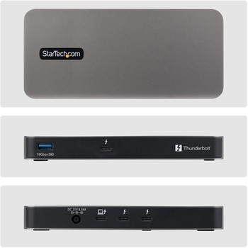 注文コード:03188259 Thunderbolt 5ハブ/4ポート/3x TB5 80Gbps+1x USB-A 10Gbps/Thunderbolt Share KVM対応/8K60Hz/140W PD/USB4対応 - StarTech.com