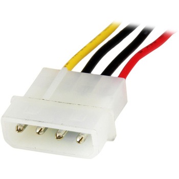 注文コード:03188277 PC電源延長ケーブル/LP4(大4ピン・オス-メス)/30.5cm - StarTech.com