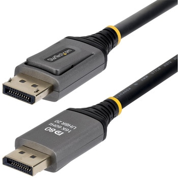 注文コード:03188347,03188302,03187961,03188232 DisplayPort 2.1ケーブル/DP80 VESA準拠/DSC1.2a/オス・オス/ブラック/モニターケーブル - StarTech.com