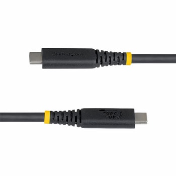 注文コード:03188171,03188329 USB4ケーブル/40Gbps/Type-C/240W PD/8K 120Hz / 4K 240Hz/DP2.1/DSC1.2a/Thunderbolt 4互換/高速充電 データ転送 - StarTech.com