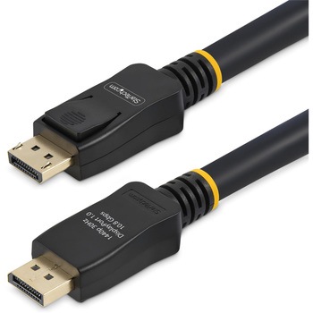 注文コード:03188390 DisplayPort 1.0 ケーブル/6.1m/1920 x 1200p/10.8Gbps/抜け防止機構付き/DPオス - DPオス/ブラック/ディスプレイポート/モニターケーブル - StarTech.com