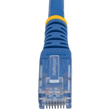 注文コード:03188417 Cat6対応LANケーブル 30cm カテゴリ6対応イーサネットケーブル モールド処理済みRJ45コネクタ ブルー - StarTech.com