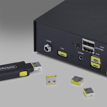 注文コード:03188460 USB-Aポートブロッカー/スナップイン式/繰り返し使用可能/ノートパソコン デスクトップPC用 ダストカバー - StarTech.com
