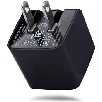 注文コード:03188478 USB充電器/1ポートUSB-A/最大12W/5V/2.4A/iPhone Pro / 17 / 16・iPad・Samsung Galaxy対応/ブラック - StarTech.com