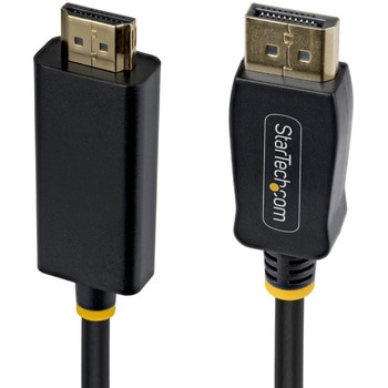 注文コード:03188119,03188496,03188600,03187830 DisplayPort - HDMI変換ケーブル/4K60Hz/映像出力側抜けにくいグリップ設計/HDR/単方向仕様/デスクトップPC ディスプレイビデオコンバーター - StarTech.com