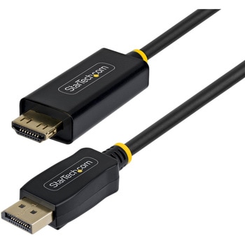 注文コード:03188119,03187830,03188600,03188496 DisplayPort - HDMI変換ケーブル/4K60Hz/映像出力側抜けにくいグリップ設計/HDR/単方向仕様/デスクトップPC ディスプレイビデオコンバーター - StarTech.com
