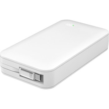 注文コード:03189187 PD67W 準固体モバイルバッテリー 15000 C2+A ホワイト - 多摩電子