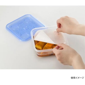 注文コード:03192371 保存容器 業務用 ジップロック コンテナー 正方形700ml 10個入 旭化成ホームプロダクツ - 旭化成ホームプロダクツ
