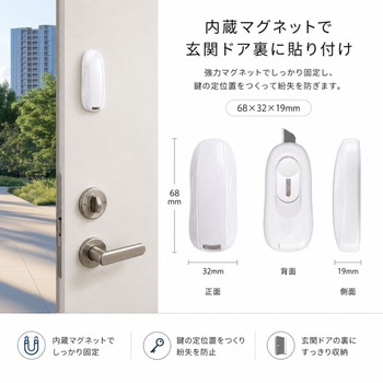 注文コード:03192459,03192468 荷物開封用ミニカッターナイフ スライド式 マグネット付き - ZATTA
