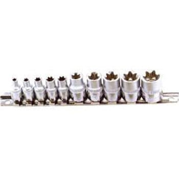 6.3mm・9.5mm スターソケットセット JTC