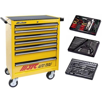 7段工具箱(黄色)&工具セット JTC