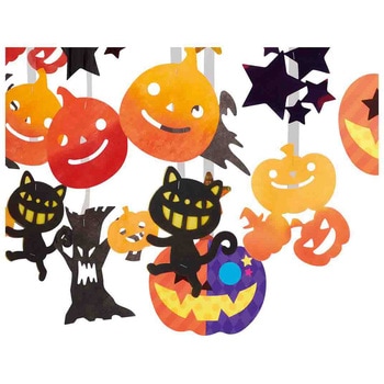 注文コード:03195250 おばけハロウィン プリーツハンガー - ストア・エキスプレス