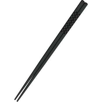 樹脂箸 四角 市松柄 22.5cm(SPS製) ノーブランド