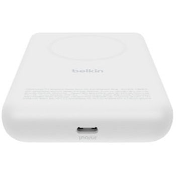 注文コード:03199276 UltraCharge Pro Qi2 モバイルバッテリー マグネットリング付き 10000mAh ホワイト - BELKIN(ベルキン)
