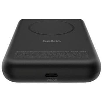 注文コード:03199450 UltraCharge Pro Qi2 モバイルバッテリー マグネットリング付き 10000mAh ブラック - BELKIN(ベルキン)