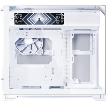 注文コード:03199931 LianLi リアンリ PCケース O11 Vision-M Digital 3面ガラス ショーケースデザイン採用 9.2インチIPS液晶パネル搭載 - LIAN LI