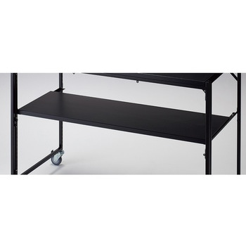 注文コード:03270877 新型ハコマルシェワゴン・ブラック用/中間棚セット 幅120×奥行40cm - ストア・エキスプレス