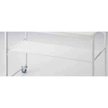 注文コード:03271182 新型ハコマルシェワゴン・ホワイト用/中間棚セット 幅120×奥行40cm - ストア・エキスプレス