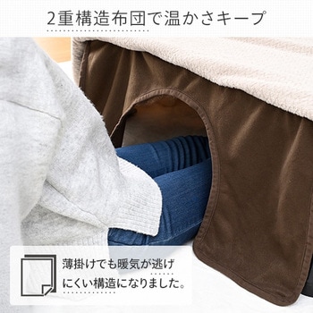 注文コード:03348866,03348918 こたつ 布団セット 80×60cm - YAMAZEN(山善)