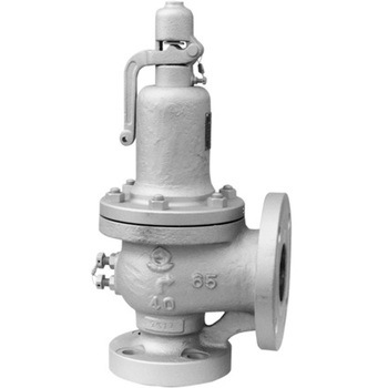 SCPH全量式安全弁 蒸気用【フランジ・レバー付・1.0MPa】 SF15L ベン