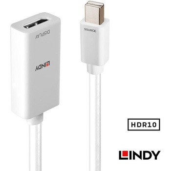 注文コード:03365928 LINDY Mini DisplayPort 1.2 to HDMI 2.0 HDR アクティブ変換アダプタケーブル - LINDY