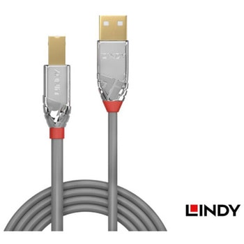 注文コード:03366007 LINDY CROMO LINE USB2.0 Type-A to Type-Bケーブル - LINDY