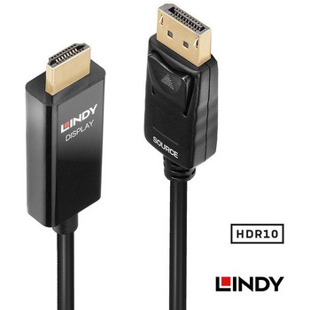 注文コード:03366242 LINDY DisplayPort to HDMI 2.0 HDR アクティブ変換ケーブル - LINDY