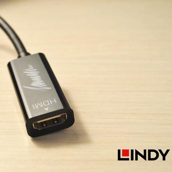 注文コード:03366251 LINDY DisplayPort to HDMI オス/メス 4K変換ケーブル - LINDY