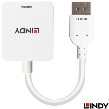 注文コード:03366278 LINDY HDMI 2.0 to DisplayPort 1.2 4K@60Hz 変換アダプタ - LINDY