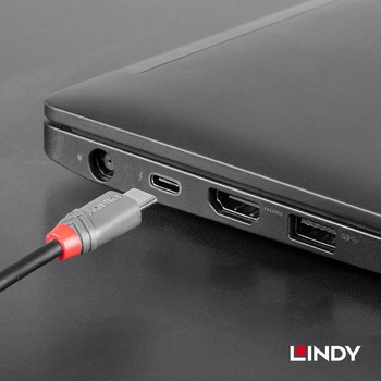 注文コード:03366321 LINDY ANTHRA LINE USB3.2 Gen 1 Type-C to Type-Bケーブル - LINDY