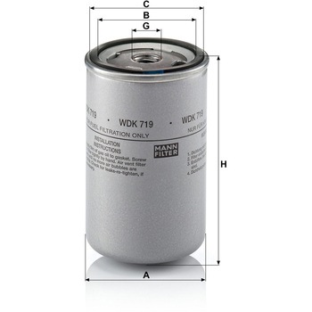 注文コード:03371196 燃料フィルター - MANN-FILTER