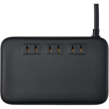 注文コード:03376796 平形USBタップPD65W 黒 - ELPA