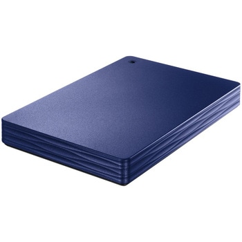 USB 5Gbps(USB 3.2 Gen1)&USB-A接続ポータブルHDD「カクうす Lite」ネイビー2TB I ・O DATA(アイオーデータ)